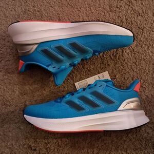 Adidas Ultra Run 5 Kids Boys Grade School Size 4.5 Blue BRAND NEW BOX NO LID